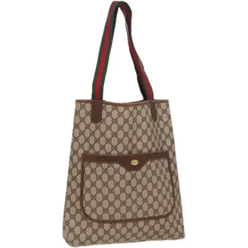 Pre-owned Tote Bags, female, , Size: ONE SIZE Pre-owned Leather totes - Gucci Vintage - Modalova