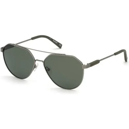 Golden Frame Sunglasses , male, Sizes: 57 MM - Timberland - Modalova