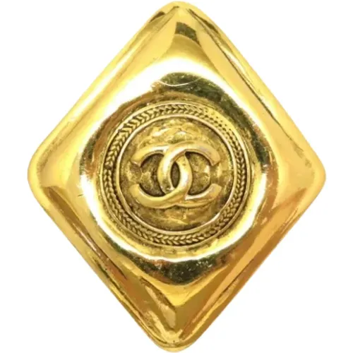 Pre-owned Jewellery, female, , Size: ONE SIZE Pre-owned Metal brooches - Chanel Vintage - Modalova