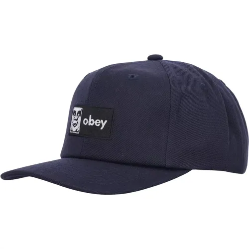 Caps, unisex, , Size: ONE SIZE Classic Snapback Cap Navy - Obey - Modalova