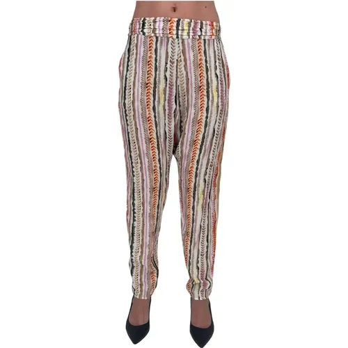 Sunset Stripe Skinny Pants , female, Sizes: S - Lala Berlin - Modalova