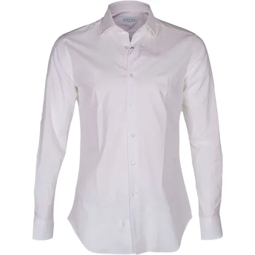 Formal Shirts, male, , Size: S Tailored Cotton Twill Shirt - Xacus - Modalova