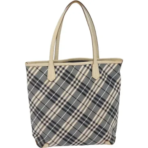 Pre-owned Canvas totes , female, Sizes: ONE SIZE - Burberry Vintage - Modalova