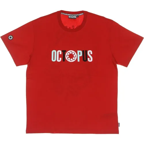 Logo Tee Mens T-Shirt , male, Sizes: M, XL - Octopus - Modalova