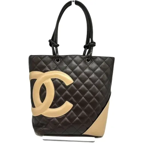 Pre-owned Tote Bags, female, , Size: ONE SIZE Pre-owned Leather totes - Chanel Vintage - Modalova