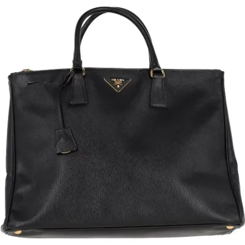 Pre-owned Tote Bags, female, , Size: ONE SIZE Pre-owned Leather handbags - Prada Vintage - Modalova