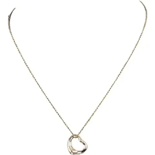 Pre-owned Jewellery, female, , Size: ONE SIZE Pre-owned Rose Gold necklaces - Tiffany & Co. Pre-owned - Modalova