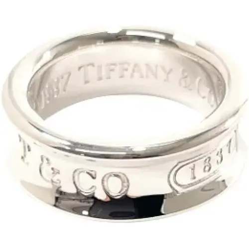 Pre-owned Jewellery, female, , Size: ONE SIZE Pre-owned Silver rings - Tiffany & Co. Pre-owned - Modalova