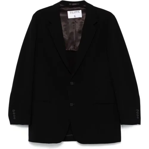 Textured Jacket with Button Fastening , female, Sizes: XS, M, S - Filippa K - Modalova