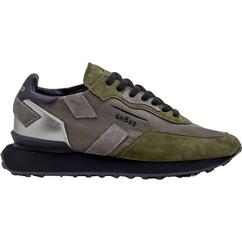 Sneakers, male, , Size: 6 US Stylish Rush One Sneakers in Khaki - Ghoud - Modalova