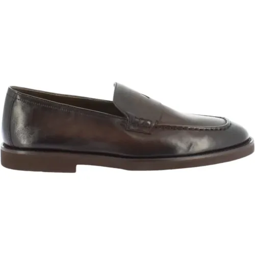 Penny Mocassins Flat Shoes , male, Sizes: 6 UK, 9 UK, 8 UK, 7 1/2 UK, 11 1/2 UK, 11 UK, 8 1/2 UK, 6 1/2 UK, 9 1/2 UK - Doucal's - Modalova