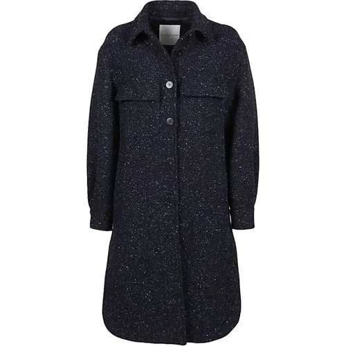 Wool Blend Coat , female, Sizes: 2XS - Skills & Genes - Modalova