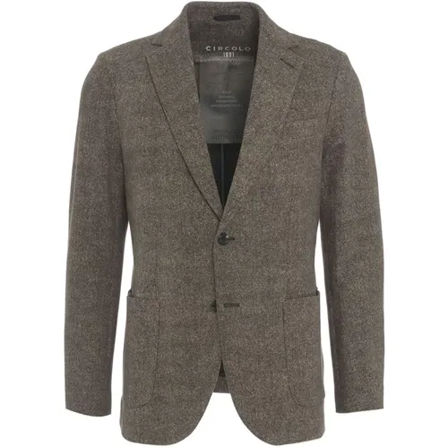 Blazers, male, , Size: L Blazer Aw24 - Circolo 1901 - Modalova