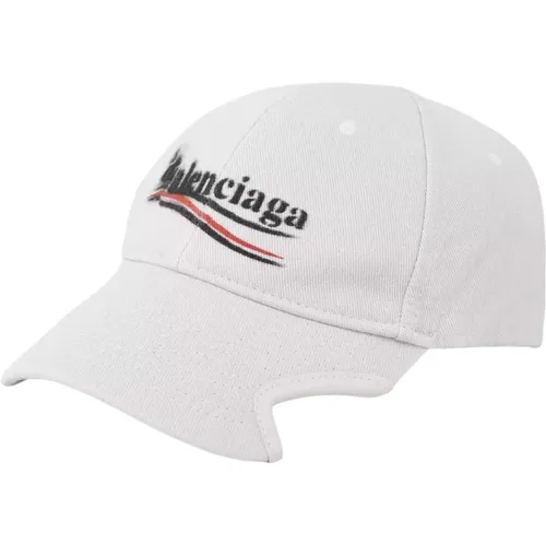 Caps, male, , Size: S Cap with Cutouts - Balenciaga - Modalova