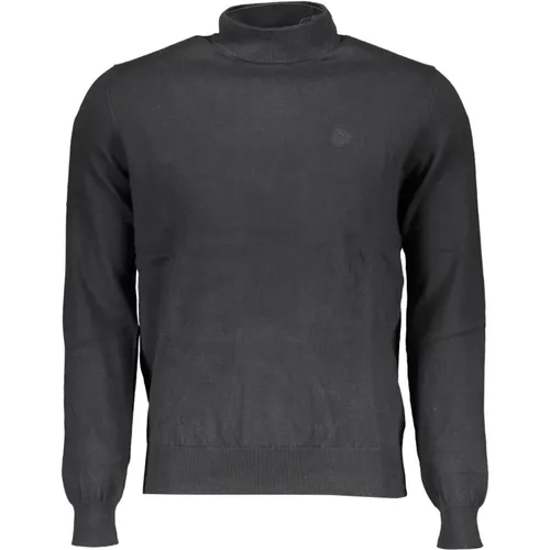 Schwarzer Langarm Bestickter Pullover - North Sails - Modalova