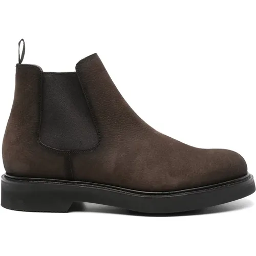 Chelsea Boots, male, , Size: 9 US Flat Shoes with Rubber Sole - Church's - Modalova