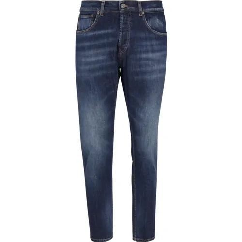 Stylish Slim-Fit Jeans , male, Sizes: W38 - Dondup - Modalova