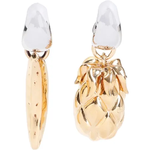 Fruit Pendant Metallic Earrings , female, Sizes: ONE SIZE - Chloé - Modalova