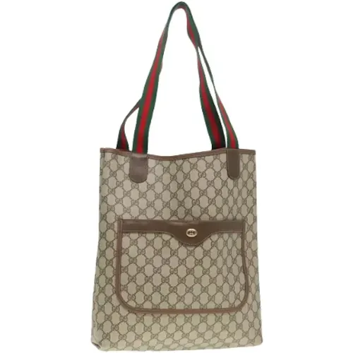 Pre-owned Canvas totes , female, Sizes: ONE SIZE - Gucci Vintage - Modalova