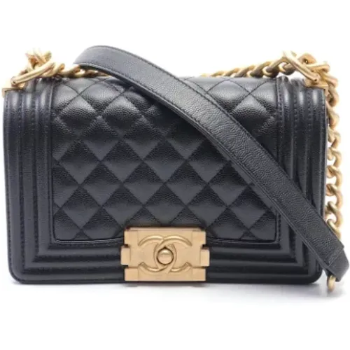 Pre-owned Leather chanel-bags , female, Sizes: ONE SIZE - Chanel Vintage - Modalova