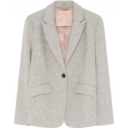 Elegant Blazer with V-Neck and Pockets , female, Sizes: M, 2XL, XS, XL - Gustav - Modalova