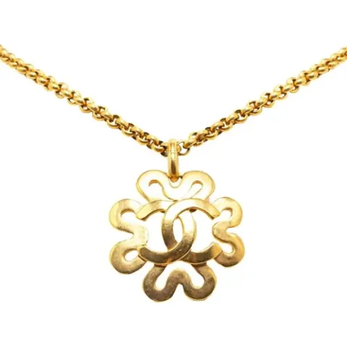 Pre-owned Jewellery, female, , Size: ONE SIZE Pre-owned Gold chanel-jewelry - Chanel Vintage - Modalova