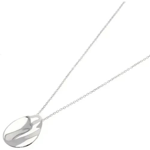 Pre-owned Jewellery, female, , Size: ONE SIZE Pre-owned Silver necklaces - Tiffany & Co. Pre-owned - Modalova