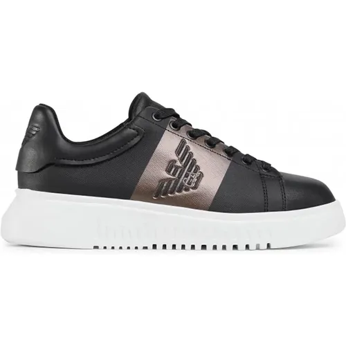 Schwarze X4X264Xm491 Sneakers - Emporio Armani - Modalova