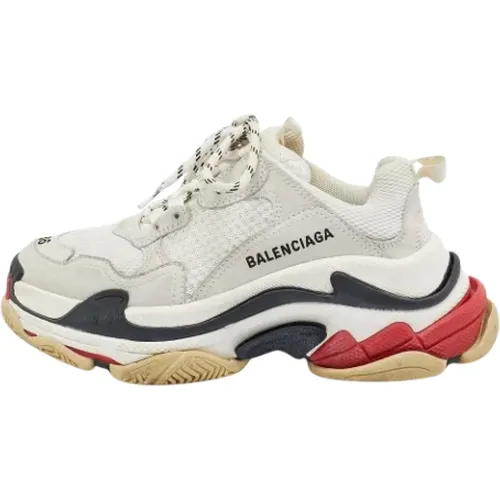 Pre-owned Sneakers, female, , Size: 6 US Pre-owned Mesh sneakers - Balenciaga Vintage - Modalova