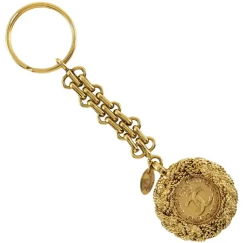 Pre-owned Jewellery, female, , Size: ONE SIZE Pre-owned Metal key-holders - Chanel Vintage - Modalova