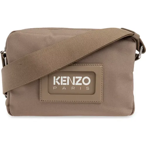 Shoulder Bags, male, , Size: ONE SIZE Shoulder bag with logo - Kenzo - Modalova