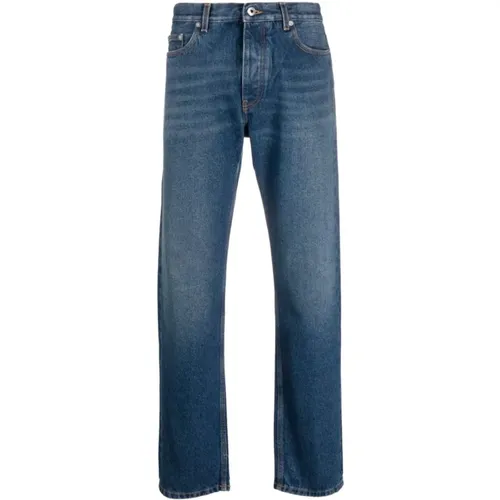 Slim-fit Jeans , Herren, Größe: W32 - Off White - Modalova