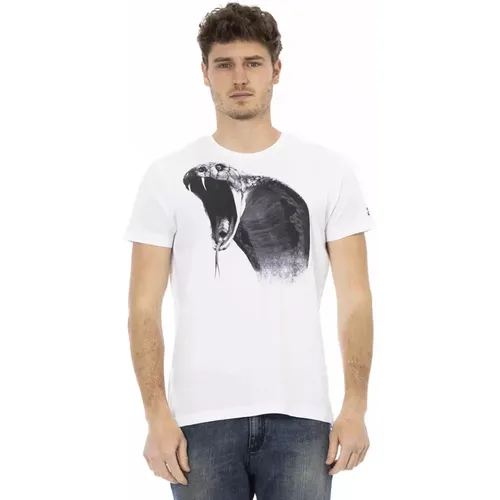 T-Shirts , Herren, Größe: L - Trussardi - Modalova