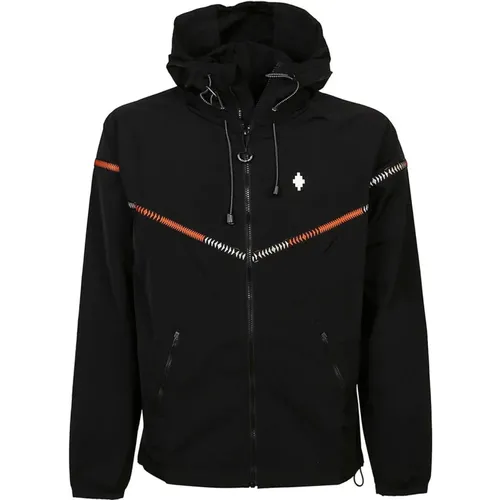 Light Jackets, male, , Size: S Windbreaker Jacket Aw23 - Marcelo Burlon - Modalova