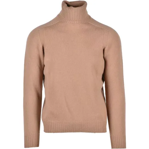 Turtlenecks, male, , Size: 3XL Pure Wool Sweater - Gran Sasso - Modalova