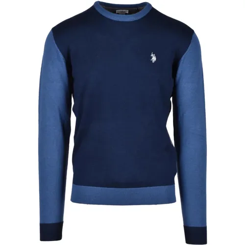 Stilvoller Strickpullover Mix , Herren, Größe: 2XL - U.S. Polo Assn. - Modalova