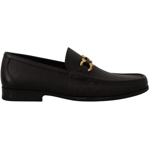 Loafers, male, , Size: 6 1/2 US Calf Leather Grandioso2 Mens Shoes - Salvatore Ferragamo - Modalova