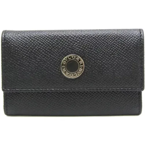 Pre-owned Accessories, female, , Size: ONE SIZE Pre-owned Canvas key-holders - Bvlgari Vintage - Modalova