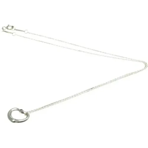 Pre-owned Jewellery, unisex, , Size: ONE SIZE Pre-owned Silver necklaces - Tiffany & Co. Pre-owned - Modalova