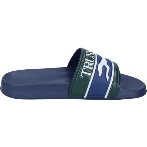 Sliders, male, , Size: 8 US Mens Plastic Sandals - Trussardi - Modalova