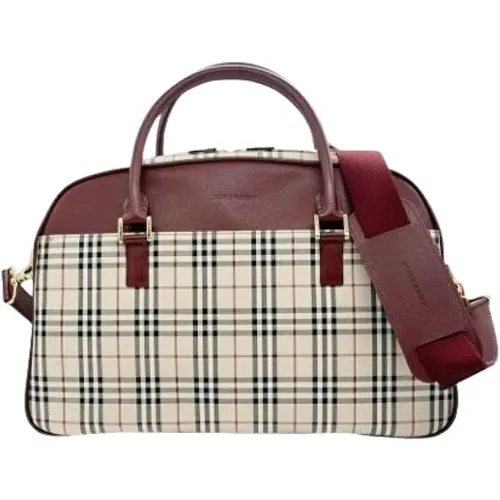 Pre-owned Weekend Bags, unisex, , Size: ONE SIZE Pre-owned Weekend Bag - Burberry Vintage - Modalova