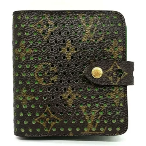 Pre-owned Wallets, female, , Size: ONE SIZE Pre-owned Canvas wallets - Louis Vuitton Vintage - Modalova