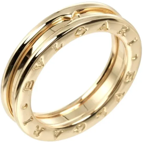 Pre-owned Gold rings , female, Sizes: ONE SIZE - Bvlgari Vintage - Modalova