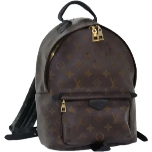 Pre-owned Backpacks, female, , Size: ONE SIZE Pre-owned Canvas Backpack - Louis Vuitton Vintage - Modalova