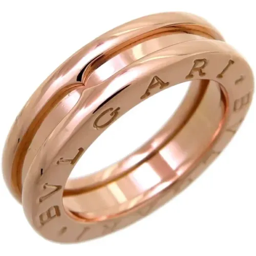 Pre-owned Jewellery, female, , Size: ONE SIZE Pre-owned Rose Gold rings - Bvlgari Vintage - Modalova