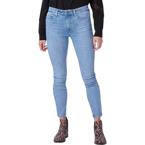 Ankle Jeans - Adventurous Slim Fit Denim , female, Sizes: W29, W27, W25 - Paige - Modalova