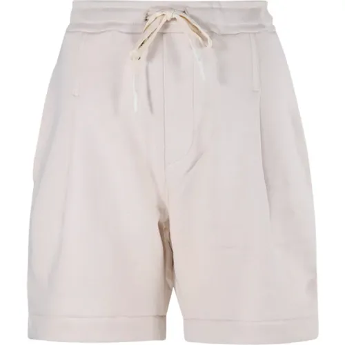 Creme Unisex Sweatshorts - A Paper Kid - Modalova