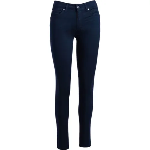 Blaue Bottom Up Skinny Jeans , Damen, Größe: W31 - Liu Jo - Modalova