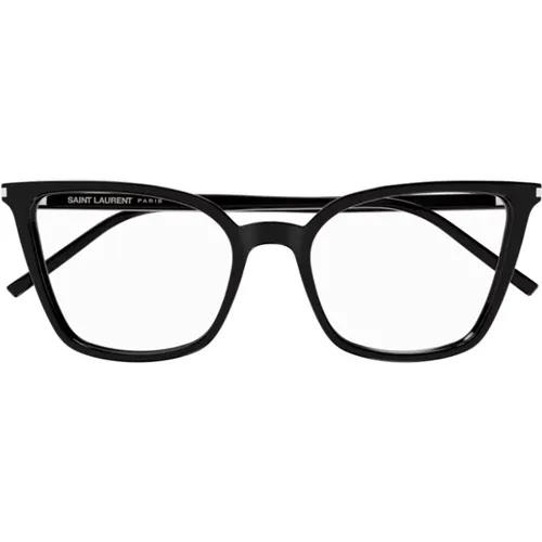 Cat-Eye Sunglasses with Iconic Details , female, Sizes: ONE SIZE - Saint Laurent - Modalova