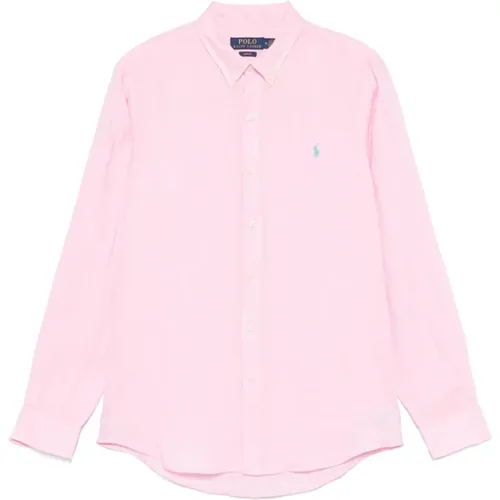 Casual Shirts, male, , Size: XL Long Sleeve Sport Shirt - Ralph Lauren - Modalova
